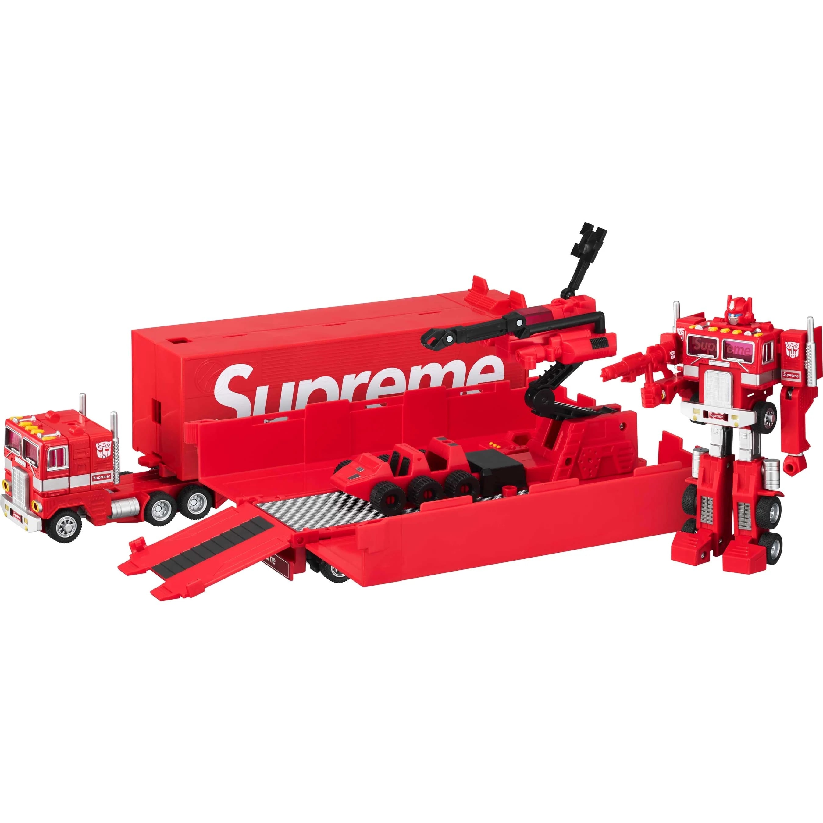 Supreme®/Transformers G1 Optimus Prime Figure view 3